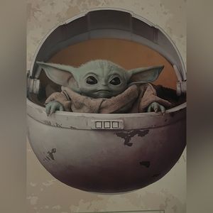 Yoda inspired kids hat. Hand knitted w/ soft yarn.